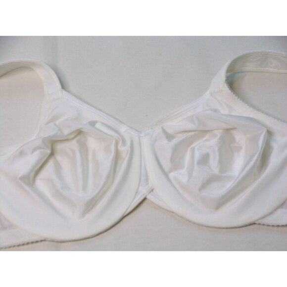 🆕 WACOAL Awareness Full Unpadded Underwire Bra 34DD White #85567 - Picture 12 of 12